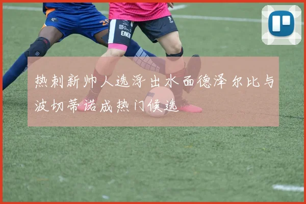 热刺新帅人选浮出水面德泽尔比与波切蒂诺成热门候选